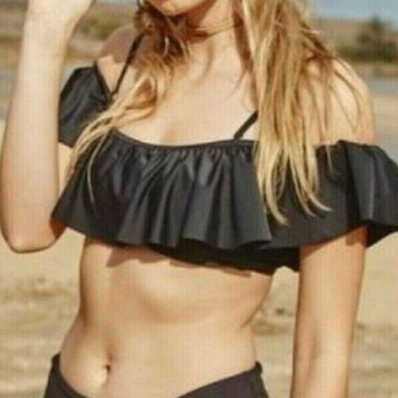 Altard State Swim Top Mermaid Off Shoulder Small - Picture 7 of 10